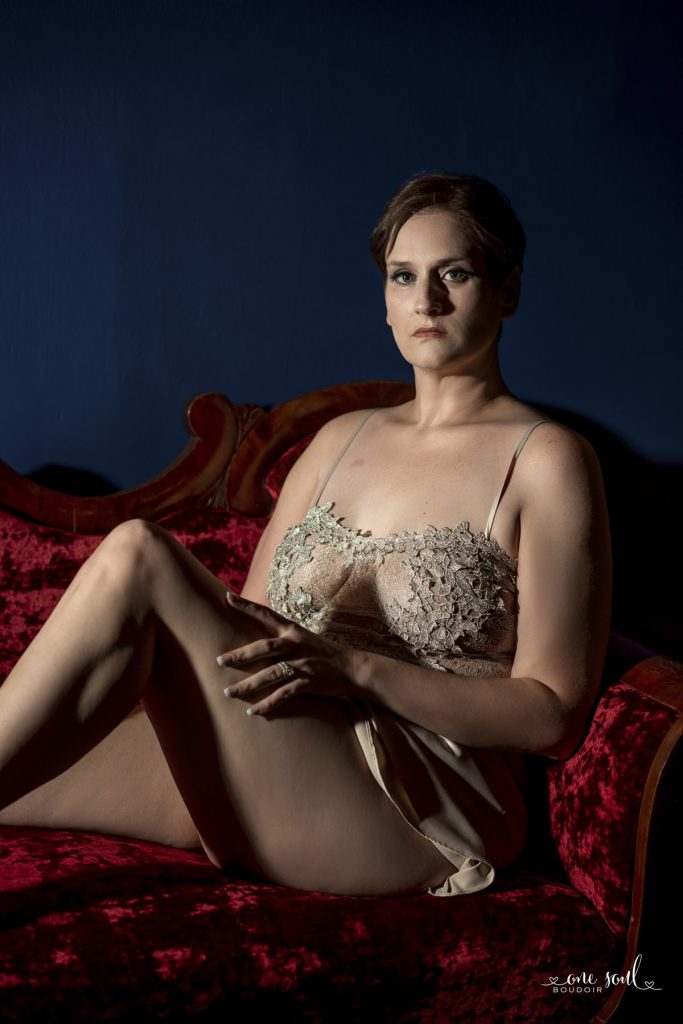 Deb's Self-loving Boudoir Portraits Celebrating her Mastectomy