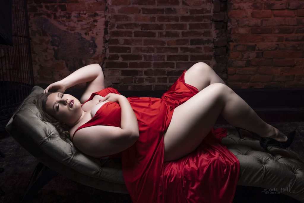 For Nicole, boudoir was a beautiful expression of self-love